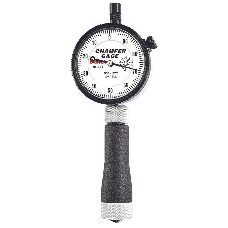 Starrett - Internal Chamfer Gage 90-127deg 0-1/2in Range | 684-2Z