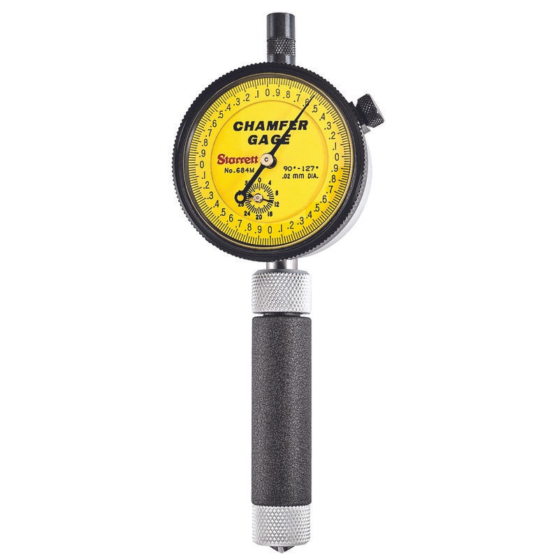 Starrett - Internal Chamfer Gage 90-127deg 0-9.5mm Range | 684M-1Z