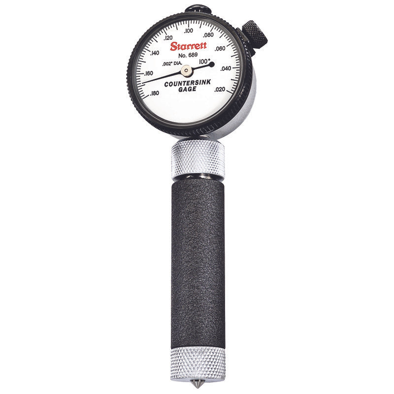Starrett - Countersink Gage 100deg .020-.170in Range Case | 689-1Z