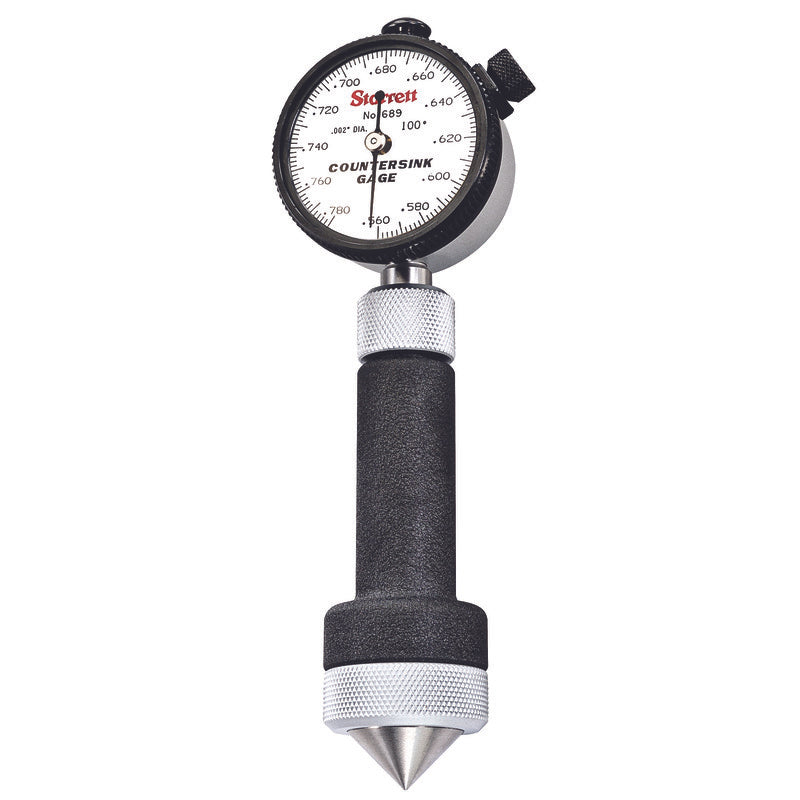 Starrett - Countersink Gage 100deg .560-.780in Range Case | 689-4Z
