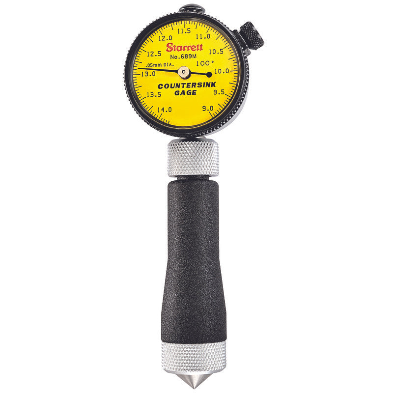 Starrett - Countersink Gage 100deg 9-14.2mm Range Case | 689M-3Z