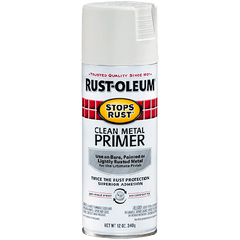 Rust-Oleum  - Stops Rust Clean Metal Flat White - Spray 340g | 7780830
