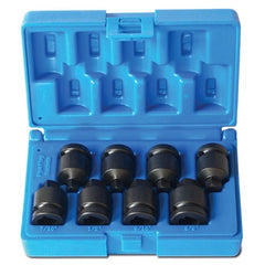 Action 8 Pc 1/2 Drive 4-point Male Plug Imperial Set