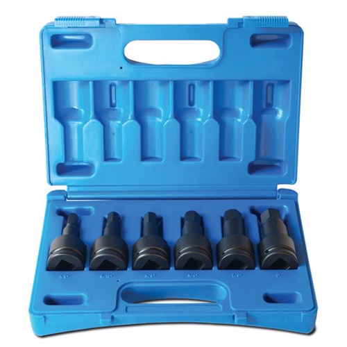 Action 6 Pc 3/4 Drive Hex Driver Imperial Set