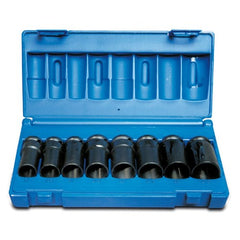 Action 8 Pc 1/2 Drive. Wheel Lug Nut Remover Thin Wall Deep Set