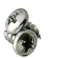 BBI - #4-24x3/8" - Phil Pan Head Tapping Screws Type Ab Zinc Cr+3 | 697091