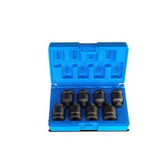 Action 8 Pc 1/2 Drive 4-point Male Plug Metric Set