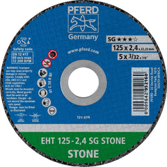 PFERD - Flat Cut-Off Wheel STONE EHT 125-2.4 C 30 R SG | 69902056 1