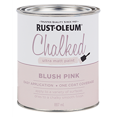 Rust-Oleum  - Chalked Paint Blush Pink - Quart 887ml | 305271