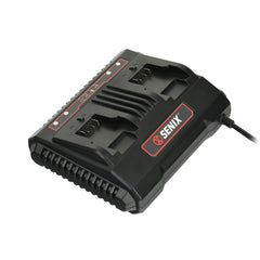 Senix - X2 18V Charger, 6.0Ah Dual Port | CHDX2-M-EU