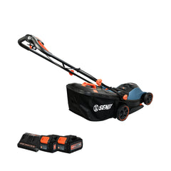Senix - 2X2 36V 38cm (15") Lawn Mower Kit | LPPX2-M4-EU