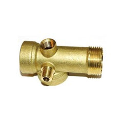 DAB Pumps - Pump Five Way Tee - 0.25" x 0.25" x 1" x 1" x 1" Bronze | DAB-5WT | 701431