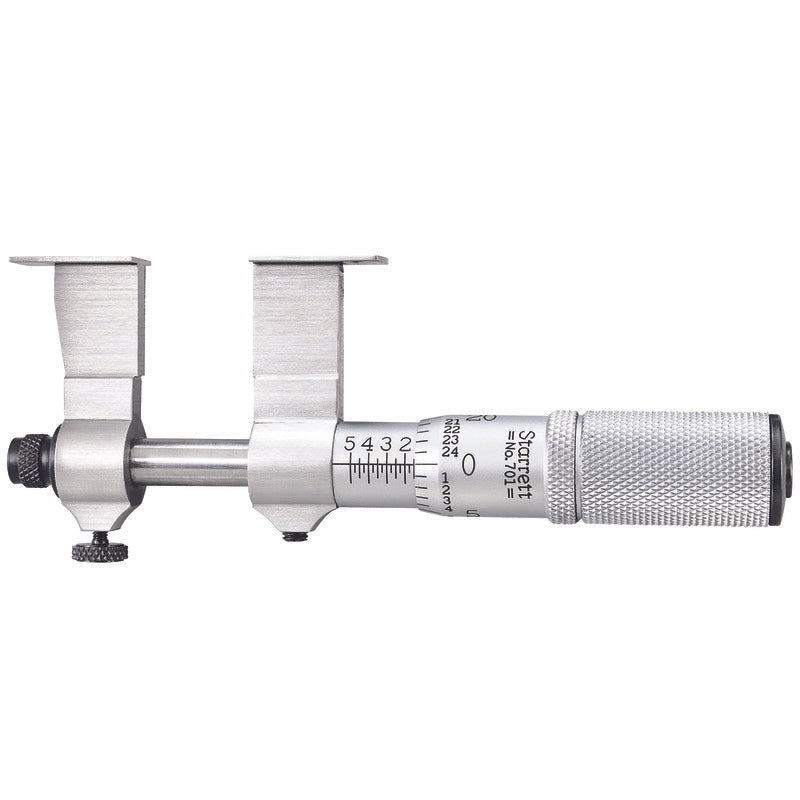 Starrett - Internal Groove Micrometer 1.500-2.500in Range .001in Grad | 701B