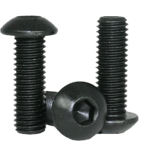 BBI - #10-32x3/4" (Ft) - Imperial Button Socket Cap Screw Thermal Black Oxide UNF | 201075