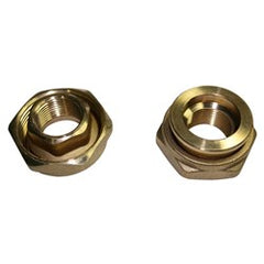DAB Pumps - Pump Union Circulator 0.75” (Pair) Brass | DAB-UNION3/4B | 702731