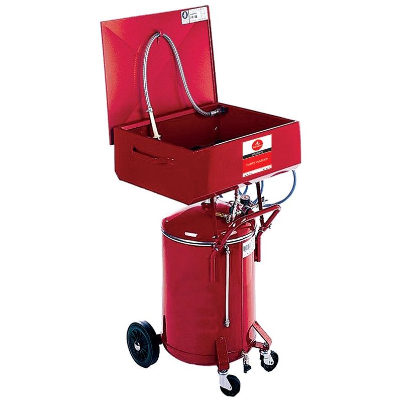 Alemlube - Air Operated Mobile Parts Washer For Cleaning Small Engine Components, Vehicle Parts And Machine Tools | 70365N