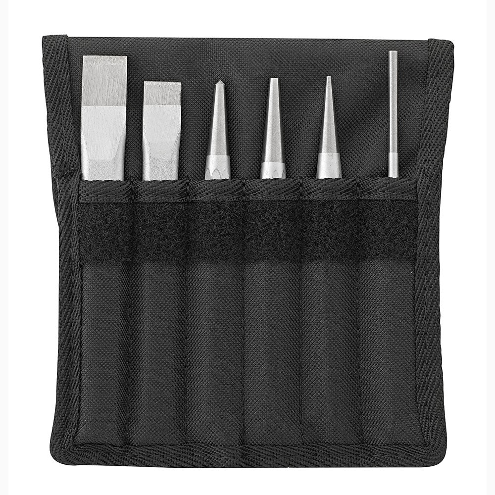 Stahlwille - Set 6pc Pin / Chisel Punch Textile Wallet - Series 102