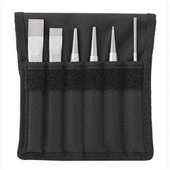 Stahlwille - Set 6pc Pin / Chisel Punch Textile Wallet - Series 102 | SW102-108/6 - 98812203