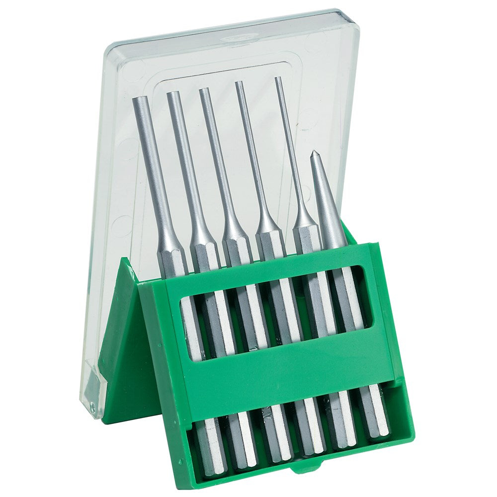 Stahlwille - 6pc Pin & Centre Punch Set with Plastic Stand - Series 105