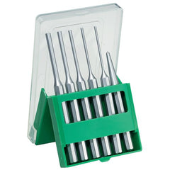 Stahlwille - 6pc Pin & Centre Punch Set with Plastic Stand - Series 105 | SW105-8/6 K - 96700711