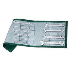 Stahlwille - 10pc Small Double Open End Spanner Set (4mm - 11mm) Electric - Series 12 | SW12/10 PC - 96400653