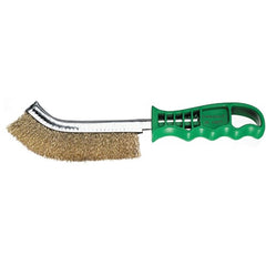 Stahlwille - 270mm Brass Coatd Steel Wire Brush Plastic Handle - Series 12377 | SW12377 - 77090010