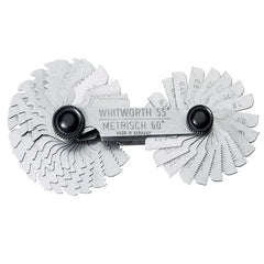 Stahlwille - Metric/Whtwrth Screw Pitch Gauge (0.25mm - 6mm & 4 - 62 T.p.i.) | SW12665 52 - 77270003