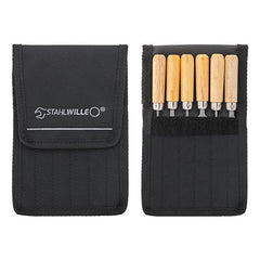 Stahlwille - 6pc Warding File Set in Textile Wallet - Series 12800 | SW12800 - 72230001