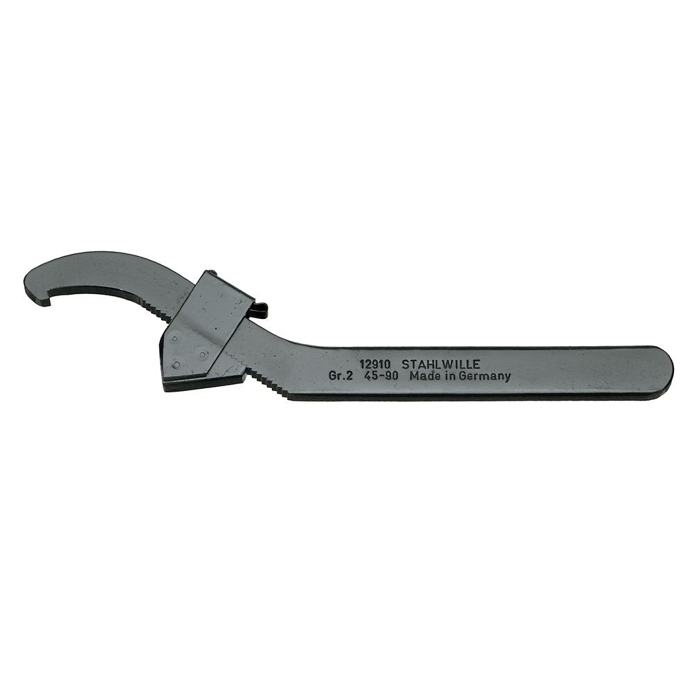 Stahlwille - #3 Adjustable Hook Spanner (95mm - 165mm) - Series 12910