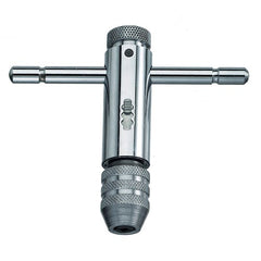 Stahlwille - #1 M3 - M8 Ratchet Tap Holder Chrome Plated Steel - Series 12915 | SW12915 -M3-M8 - 77390001