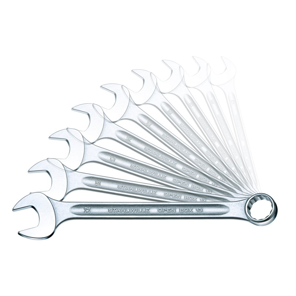 Stahlwille - 16pc Metric Combination Spanner Set (7mm - 24mm) #13 - Series 13