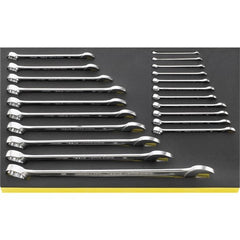 Stahlwille - 21pc Metric Combination Spanner Set (6mm - 34mm) in Tcs Inlay #13 - Series 13 | SW13/21 TCS - 96830174