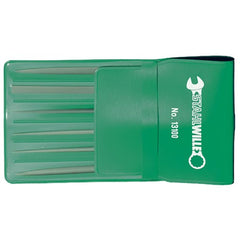 Stahlwille - 6pc Needle File Set Plastic / Txtl Wallet - Series 13100 | SW13100 - 96722801