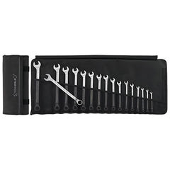 Stahlwille - 17pc Long Combination Spanner Set (6mm - 22mm) Series #14 - Series 14 | SW14/17 - 96401005