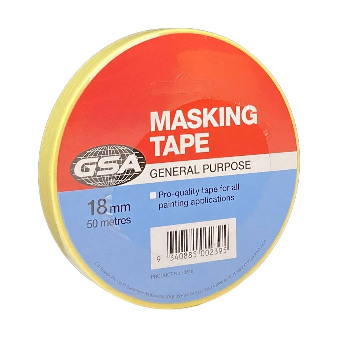 GSA - Masking Tape 18mm x 50m | 70618