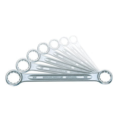 Stahlwille - 10pc Double End Ring Spanner Set 6mm x 7mm - 30mm x 32mm - Series 21