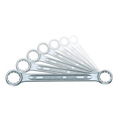 Stahlwille - 10pc Double End Ring Spanner Set 6mm x 7mm - 30mm x 32mm - Series 21 | SW21/10 - 96410501