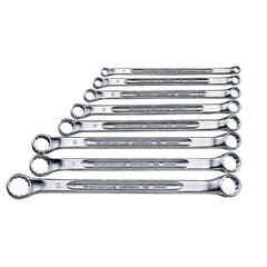 Stahlwille - 8pc Double End Ring Spanner Set 6mm x 7mm - 20mm x 22mm - Series 23 | SW23/8 - 96410704