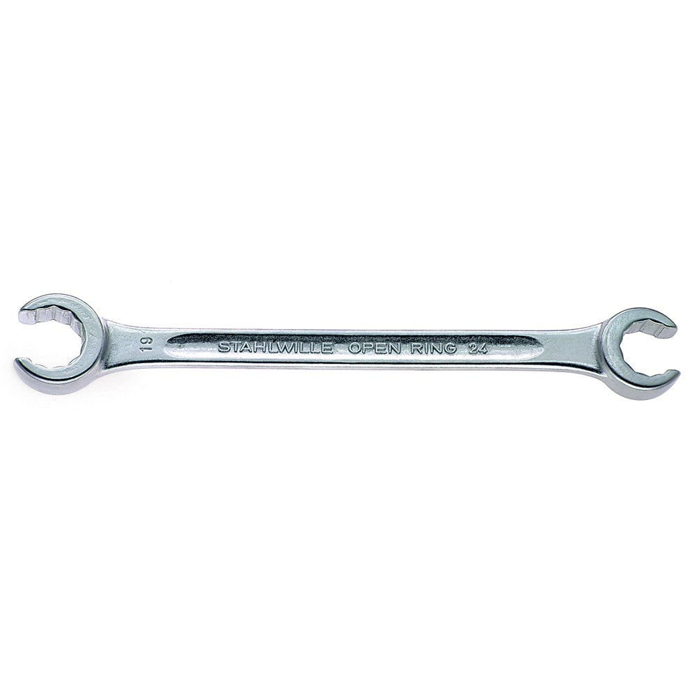 Stahlwille - 30mm x 32mm Flare Nut Spanner Angled Double Open End - Series 24