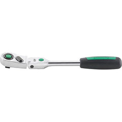 Stahlwille - 1/4" Drive Flex Joint Quick Release Ratchet Reversible 80 Teeth - Series 415 | SW416QR - 11261010