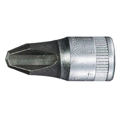 Stahlwille - 1/4" Drive Phillips #2 Screwdriver Socket - Series 44 | SW44 P 2 - 01290002