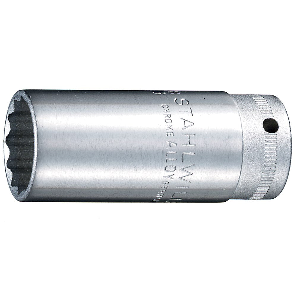 Stahlwille - Socket Extra Deep 3/8" Drive 7/8" 12-Point - Series 46