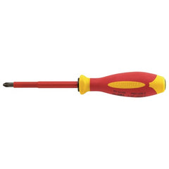 Stahlwille - Phillips #0 VDE Drall+ Screwdriver 145mm 2-Componentonent Handle - Series 4665 | SW4665 VDE 0 - 46653000
