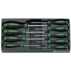 Stahlwille - 9pc Drall+ Screwdriver Set Torx Hollow Point - Series 4699 | SW4699/9 - 96469915