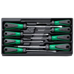 Stahlwille - 8pc 3-Component Drall Screwdriver Set 5 Slotted / 3 Phillipss - Series 4892 | SW4892 - 96489210