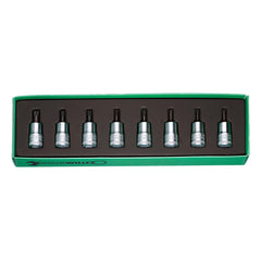 Stahlwille - 8pc 3/8" Drive Torx Screwdriver Socket Set (T9 - T40) - Series 49