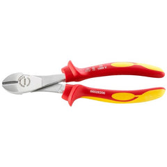 Stahlwille - 200mm VDE Side Cutter Pliers Heavy Duty Multi Component Handles - Series 6602 | SW6602 8 200 - 67214200