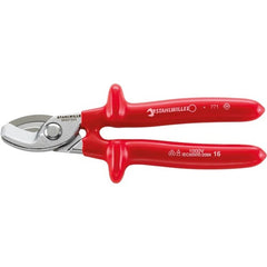 Stahlwille - Pliers VDE Cable Cutting 220mm Lng Chrm Pltd - Series 6630 | SW6630 7 220 - 66307220