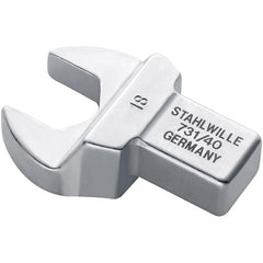Stahlwille - 30mm Open Ended Insert Tool 14mm x 18mm AS Insert - Series 731 | SW731/40 30 - 58214030
