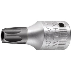 Stahlwille - 1/4" Drive T10 Intrnl Torx Socket - Series 44 | SW44 KTXB T 10 - 01351010